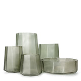 Guaxs,Vase OKKA, light steelgrey