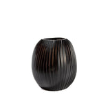 Guaxs Vase Patara in Smokeygrey/black. 